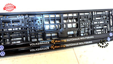 2x car number plate frame