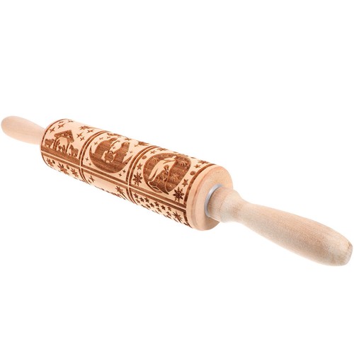 Embossed wooden rolling - wooden,