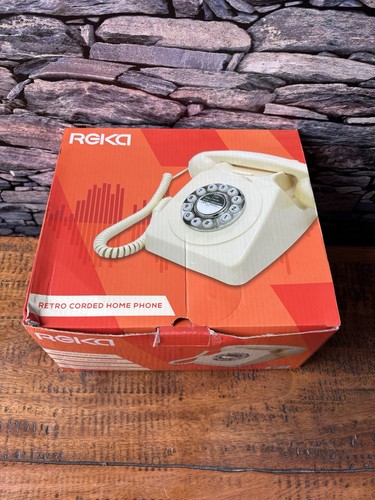 Reka retro corded home phone - reka,