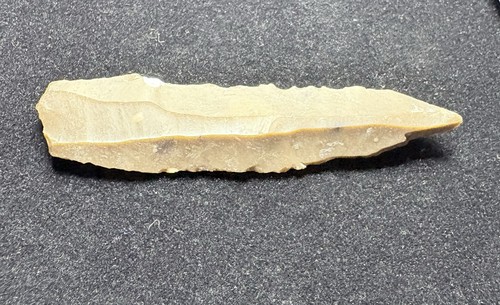 Ancient flint blade tool - flint,