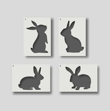Rabbit Stencils for Painting