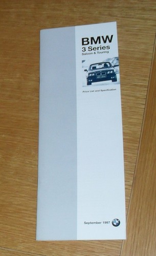 Bmw series saloon - bmw, 3