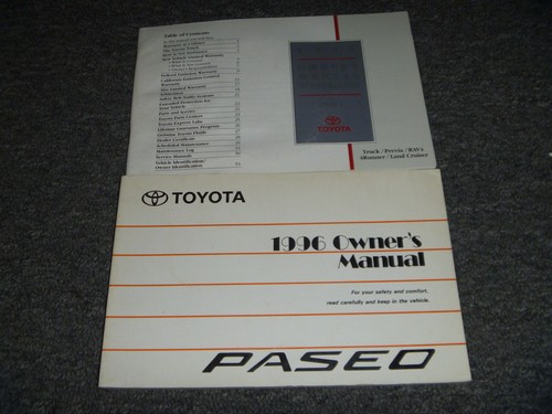1996 toyota paseo ajuno - paseo,