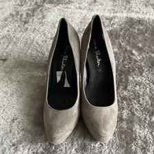 JANE SHILTON GREY SUEDE HEEL