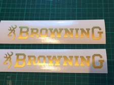 Browning Shotgun Crossbow Sticker Hunting clay Pigeon shooting 