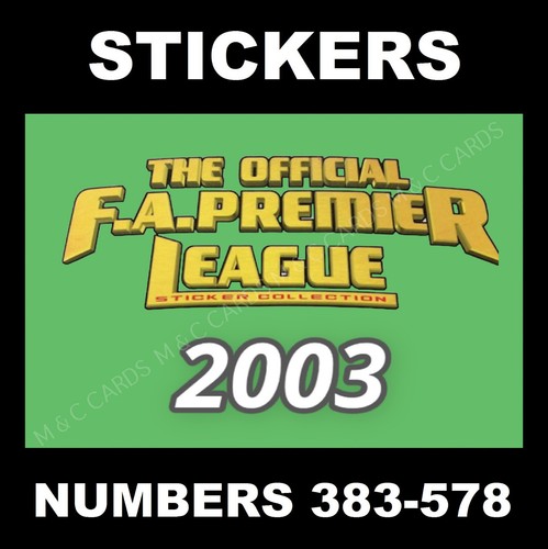 Merlin premier league 2003 - premier,