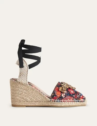 Boden embellished espadrille - embellished,