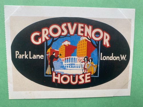 Postcard grosvenor house - postcard,