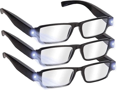 Reading glasses with led - reading,