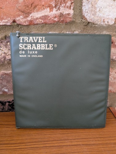 Vintage travel scrabble deluxe - vintage,