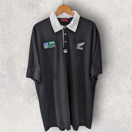 Vintage all blacks rugby shirt - vintage,