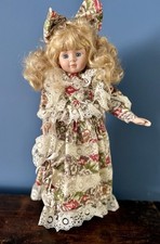 Collectible China Doll - with stand 