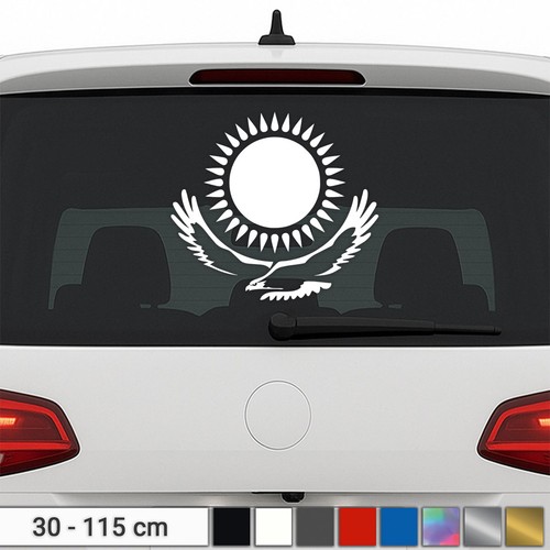 Kazakhstan sticker coat - kazakhstan,