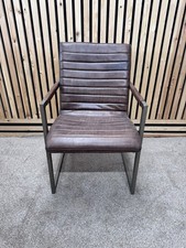 Nkuku Wamma Leather Desk Chair