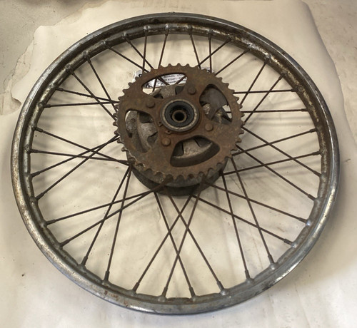 Honda ss50 rear rim - 17",