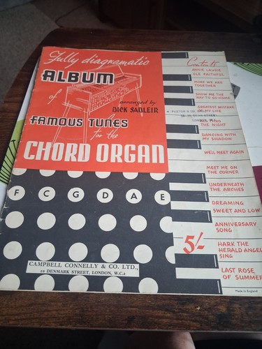 Vintage chord organ music - vintage,