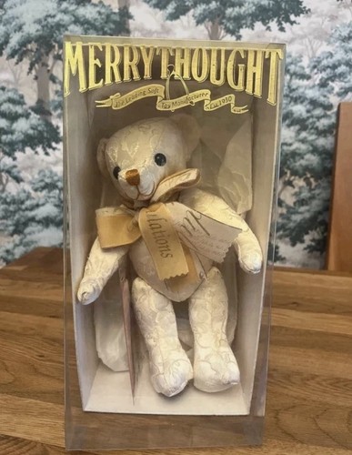 Merrythought bridal bear - bridal,