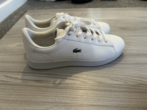 White lacoste carnaby - white,
