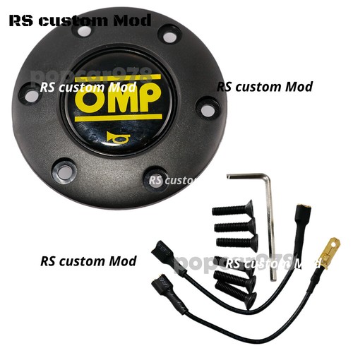 Black omp car sports steering - car,
