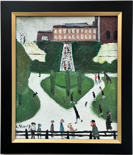 John goodlad framed oil - john,