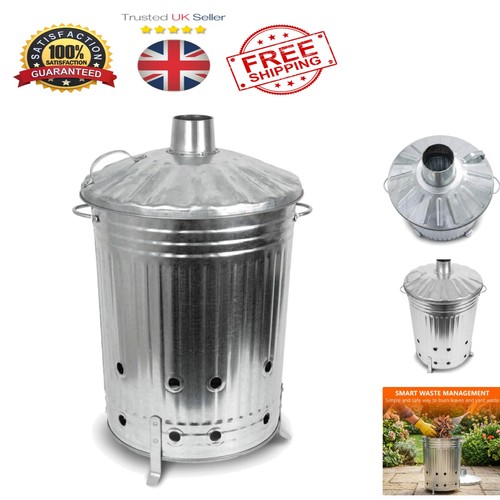 90l garden incinerator bin - 90l,