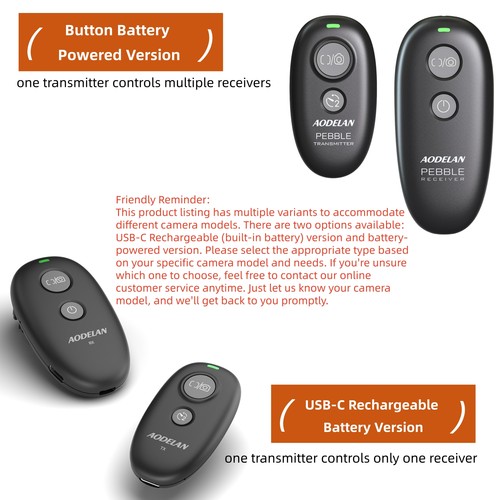 60m wireless remote - 2.4g, 60m+
