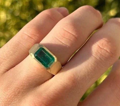 Lab created emerald cut - emerald, 2.00