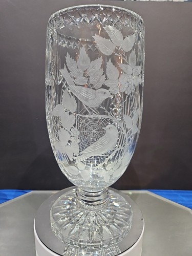 Vase glass crystal edinburgh - vase,