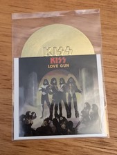 Kiss Alive - Gold Record Card