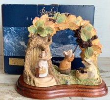 [Rare] Brambly Hedge Autumn Tableau Figurine Figurine