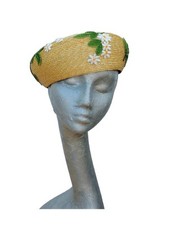 Straw Beret ASCOT WEDDING