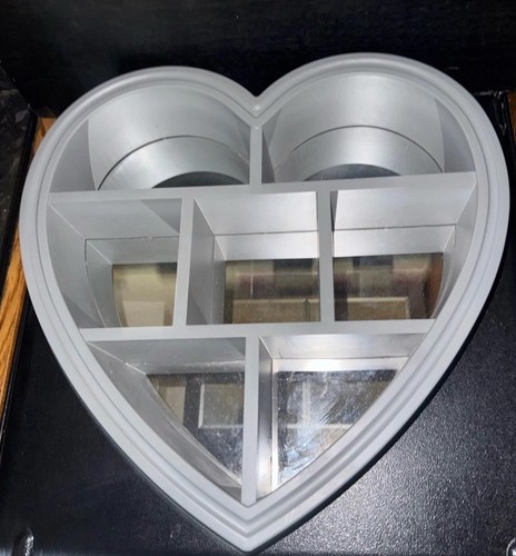 Heart shaped grey hanging - heart,