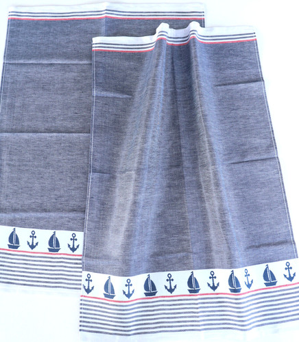 Tea towels boats kracht - tea,