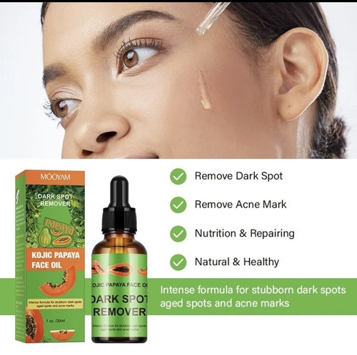 Kojic papaya face oil dark - papaya,