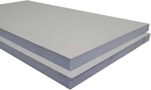 Flat white upvc - flat, door