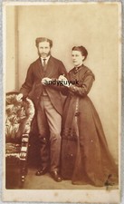 Cdv young couple - couple, by