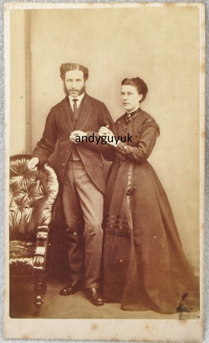 Cdv young couple - cdv, tweedale
