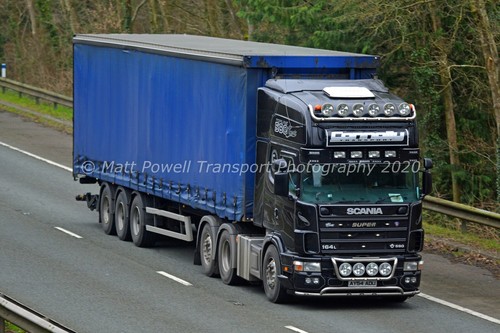 Truck photo 12x8 scania 164l - truck,