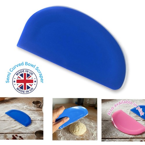 Blue semi curved flexible bowl - curved,