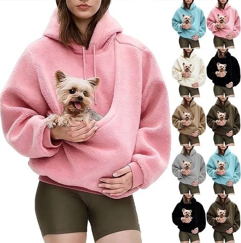 Sherpa hoodies with kangaroo - sherpa,