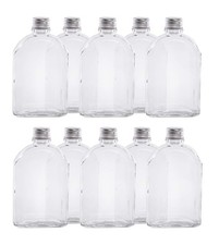 Glass Flask Bottles with Lids