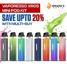Vaporesso XROS Mini Pod Kit Starter Vape 1000mAh E-Cig 2ML 16W Same Day Dispatch