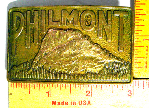 Philmont buckle vintage boy - philmont,