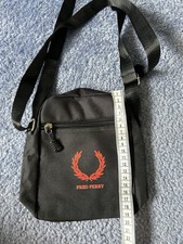 Small Black Fred Perry Bag