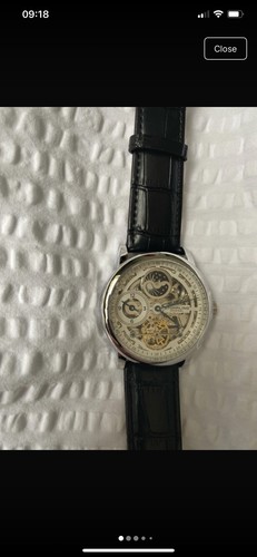 Men stuhrling skeleton watch - men,