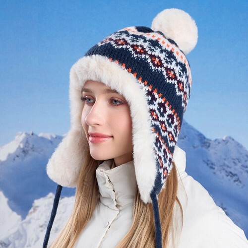 Ladies hats thermal sherpa - hats,