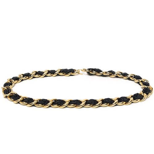 Chanel interwoven chain link - chanel, chain-link