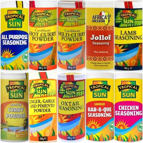 Tropical sun seasoning all - sun,