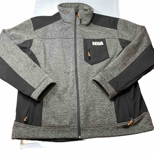Nra gray black jacket national - nra,