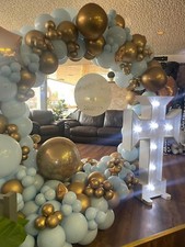 LED LIGHT UP NUMBERS AND LETTERS FOR HIRE ONLY 13,16,18,21,30,40,50,60 MR & MRS